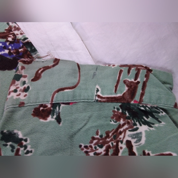 Nck & Nora Flannel Kurt Cobain Cowboy Pajamas Size Large - Picture 8 of 9